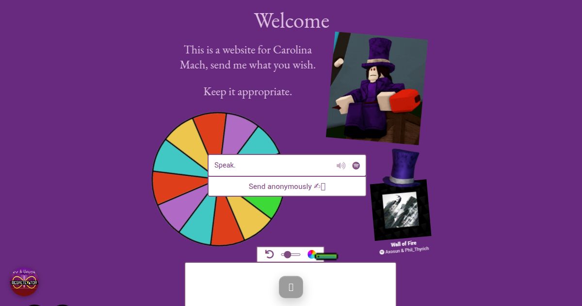 websiteof's strawpage